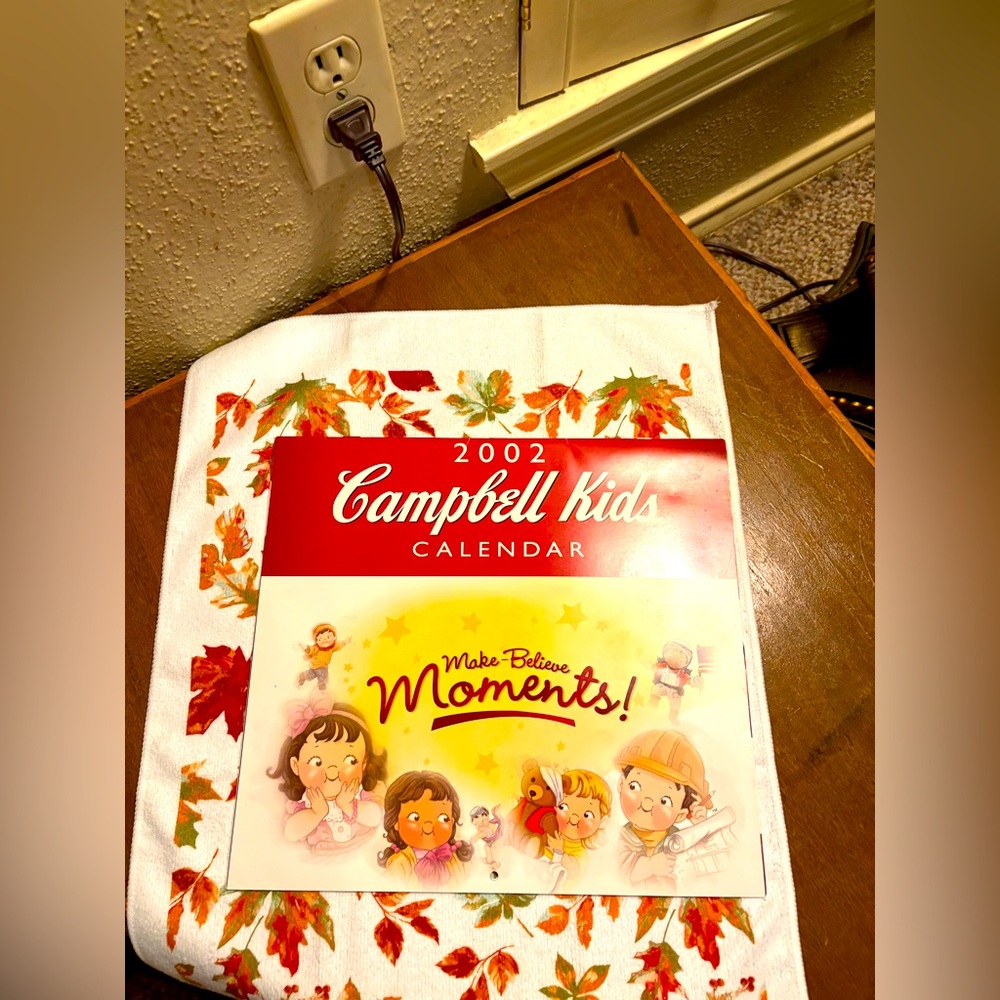 2002 Kids Campbell Calendar